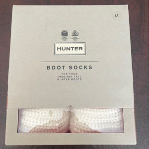 Hunter Boot Socks white for Tall Hunter Boots